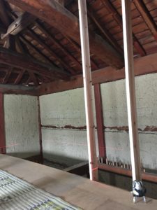H邸屋根裏リノベーション工事
